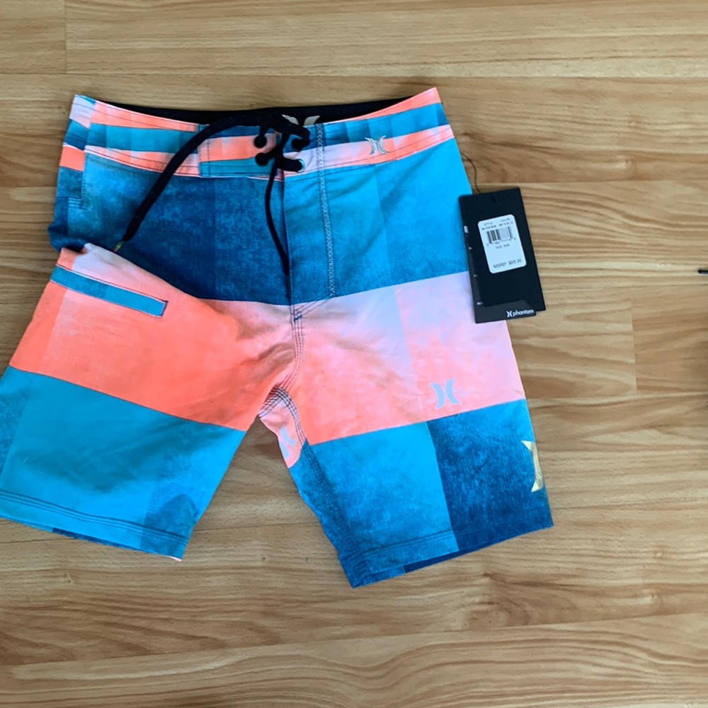 Hurley phantom shorts lightweight water repellent 4 way stretch new